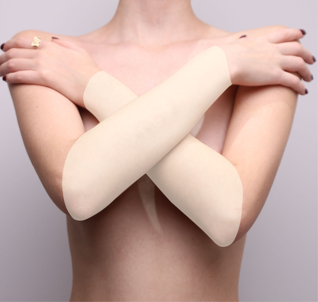 Руки до локтей